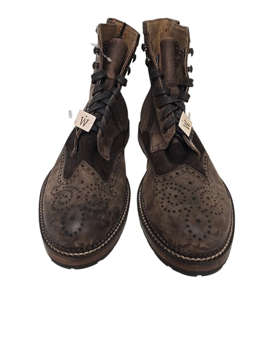 Circle G Men's Round Toe Lace Up Chukka Boot Chocolate Size 10E - Picture 5 of 7